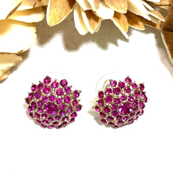 White House Black Market Jewelry Whbm Pink Starburst Earrings Poshmark
